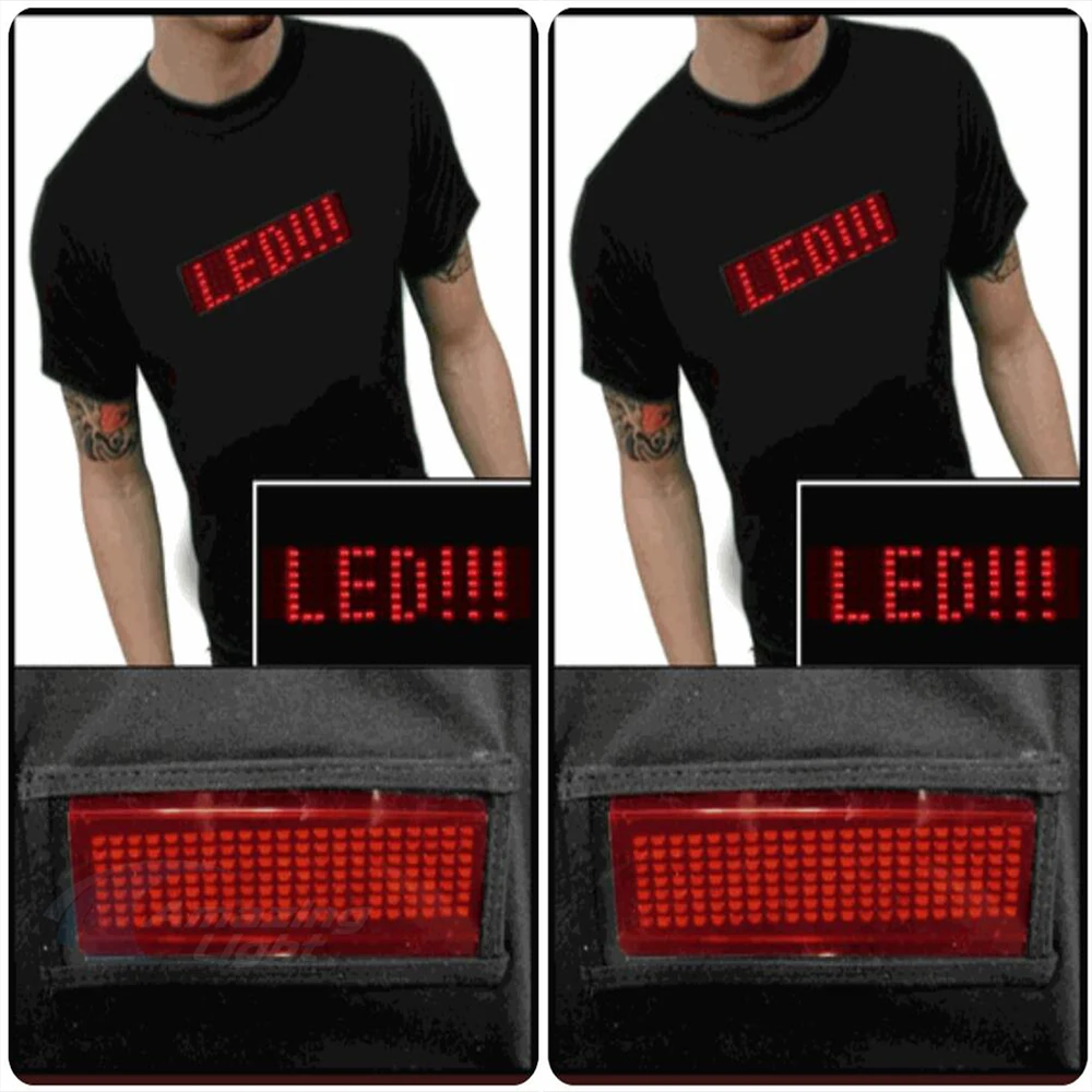 Fashion Tee Sh Mess Sans Plaqutte(plaquette deja payee)  T Shirt  Led Display Screen