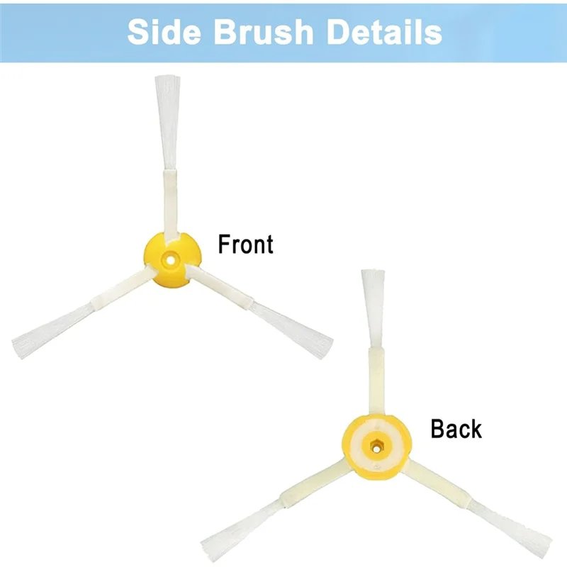 A67Z روبوت فراغ الجانب الرئيسي فرشاة مرشحات قطع الغيار ل اي روبوت رومبا 850 860 861 866 870 880 890 900 960 980 981 985 روبوت Va