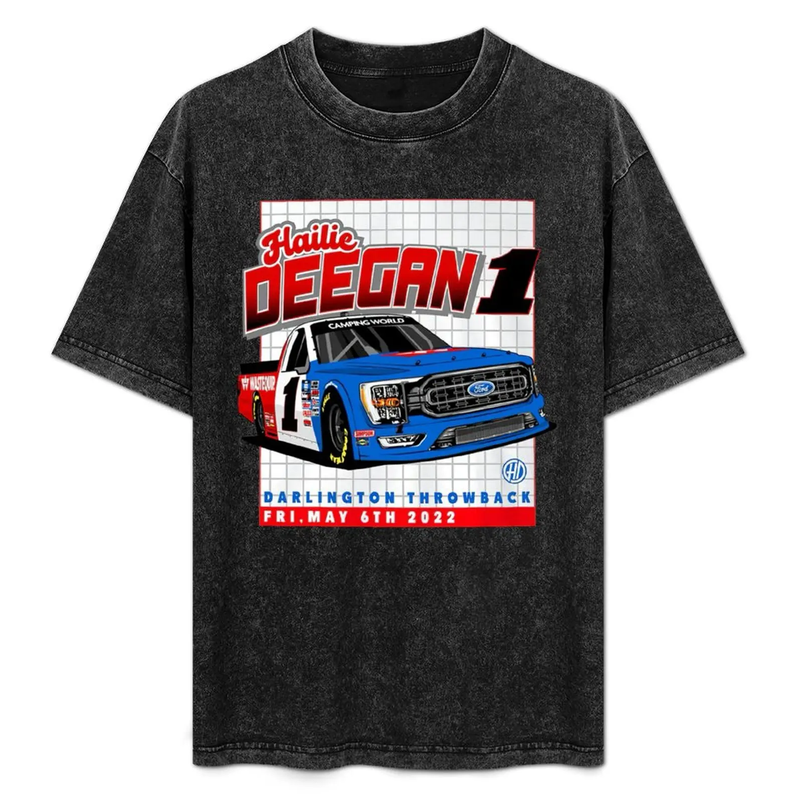 

hailie deegan T-Shirt sweat plus size tops Men's cotton t-shirt