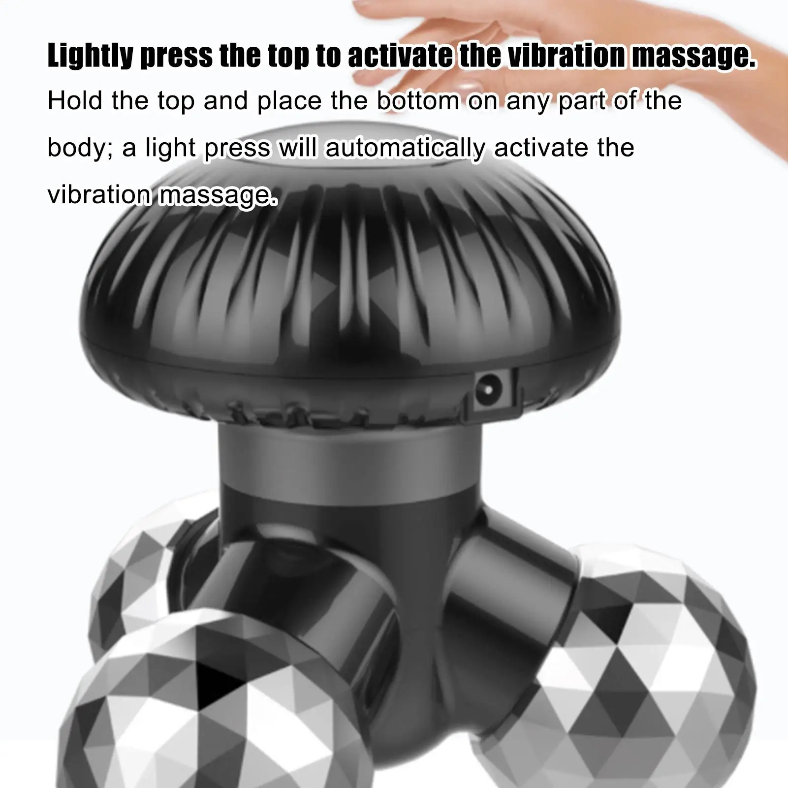 

Handheld Massage Mushroom Shaped Electric Tool Handheld Back Massager For Neck Shoulder Back Hand Foot Women Men Adult