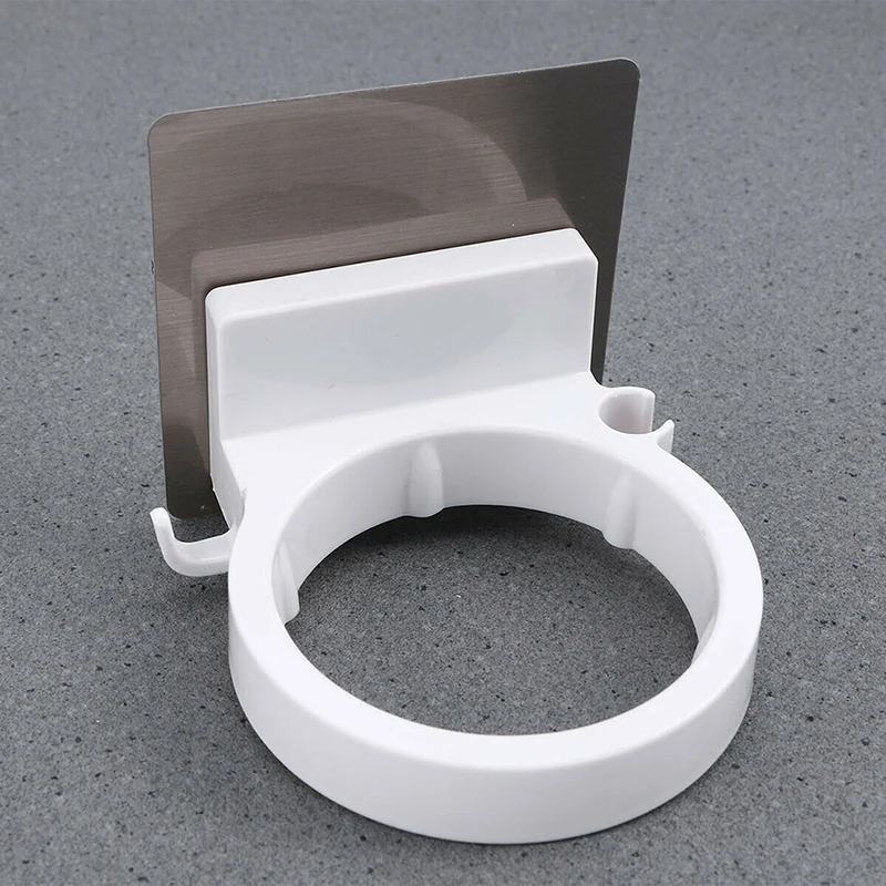ABS Bathroom Shelf Storage Wall-mounted Hair Dryer Holder Rack Organizer Hairdryer Bathroom Accessories Organization