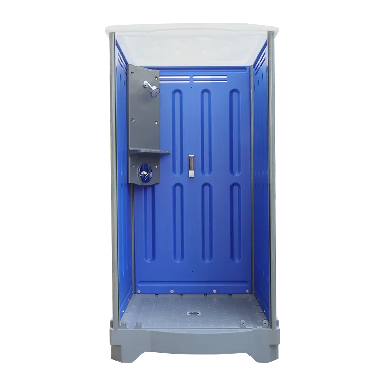

Mobile Plastic Shower Room Portable Outdoor Bathroom Cabin for Construction Site Temporary Facilities Workers Accommodationpromo
