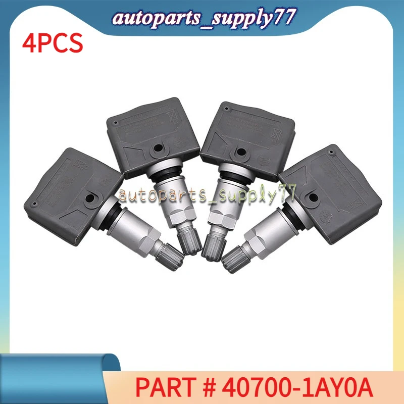 

TPMS Sensor 40700-1AY0A 433MHZ Tire Pressure Monitor Systems For INFINITI G Series QX50 NISSAN 370Z GT-R Xterra RENAULT KOLEOS