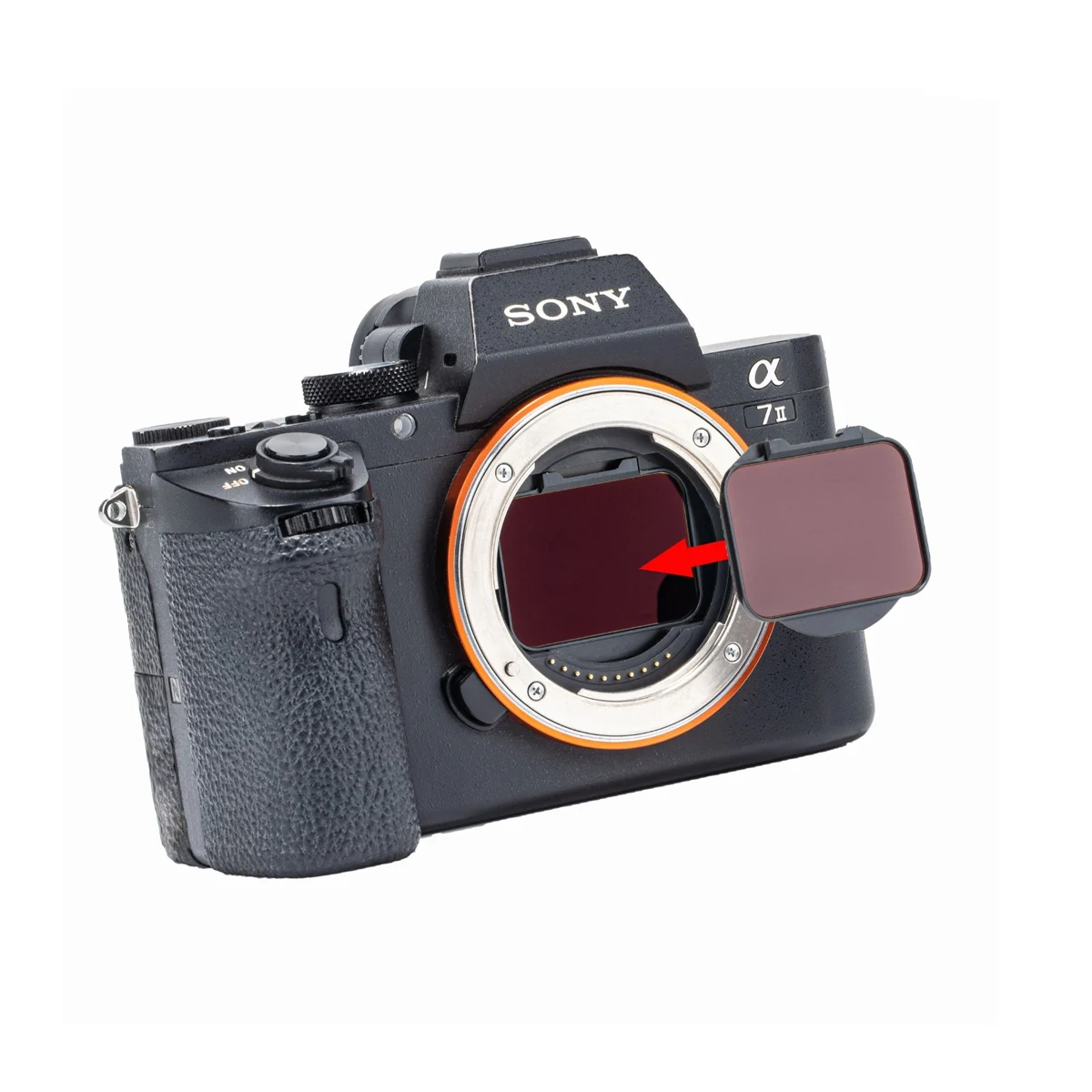 مرشحات Kase Clip-in لكاميرا Sony Alpha Series - مدمجة في التثبيت في الكاميرا المتوافقة مع أنواع مختلفة من العدسات