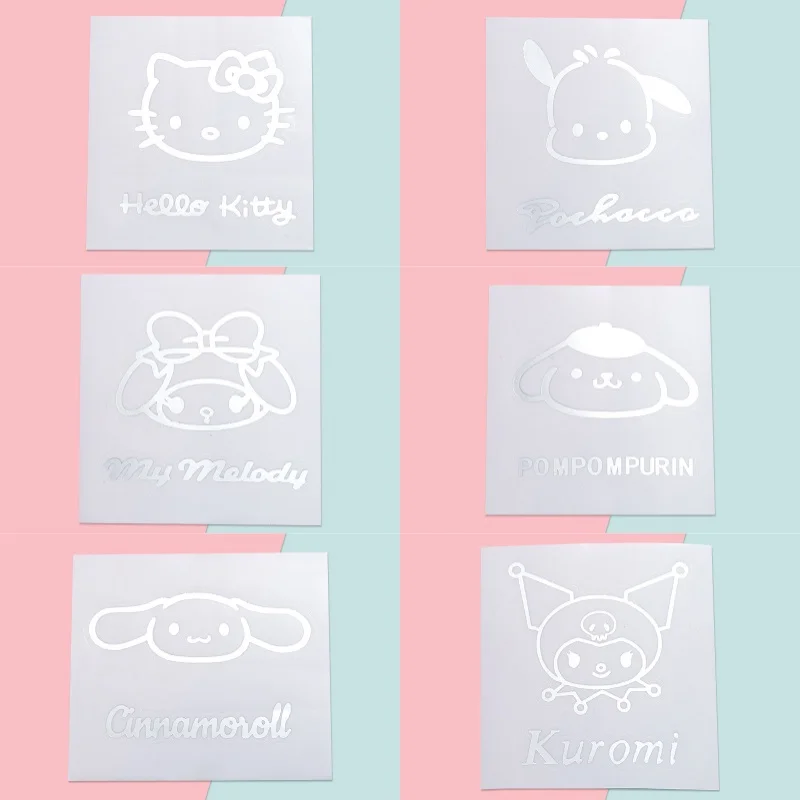 

20pcs Hello Kitty Sticker Toy Kawaii Cartoon Anime Furniture Skateboarding Mobile Desktop Decoration Student Girl Gift Wholesal