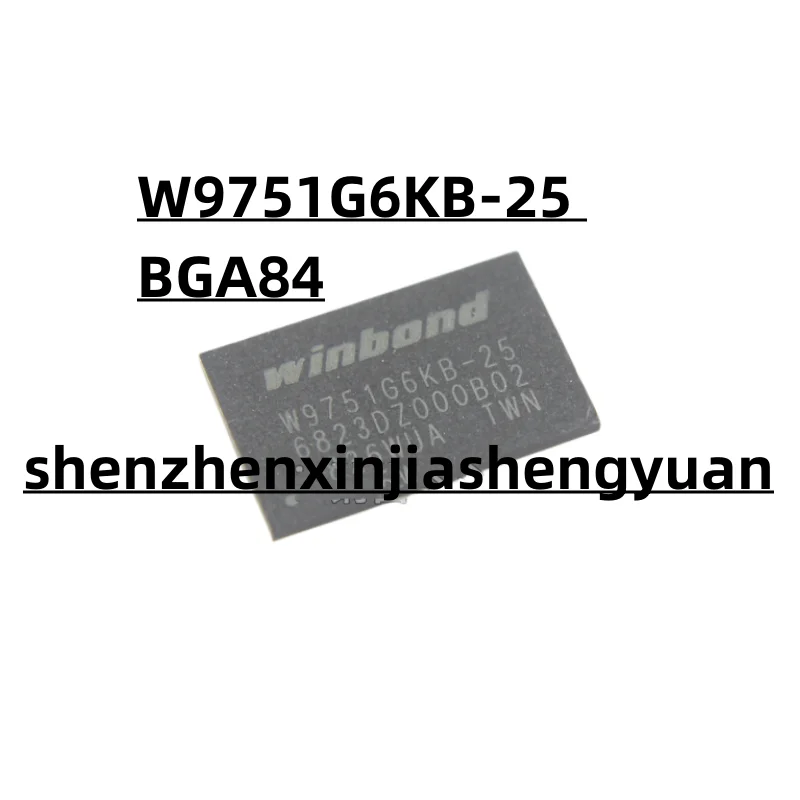 1pcs/Lot  New origina W9751G6KB-25   BGA84