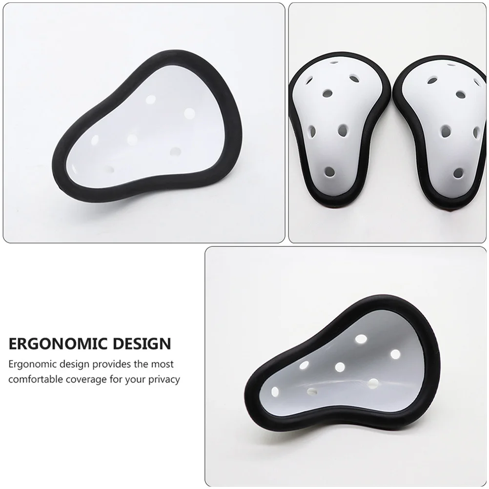 5 قطع من كوب الرياضة المنشعب الواقي الرياضي للملاكمة وكرة القدم واللياقة البدنية وكوب رجالي قابل للتنفس وحماية مريحة ومتينة