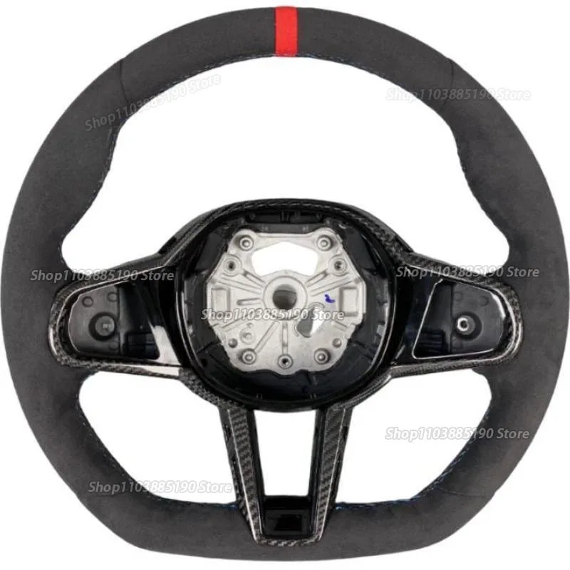 

Full Alcantara Car Steering Sheel Fit For BMW G30 G20 G31 G01 G02 G07 G22 G23 G26 G28 G29 G80 G82 G87 F87 F90 M340i I3 I4 M2 M3