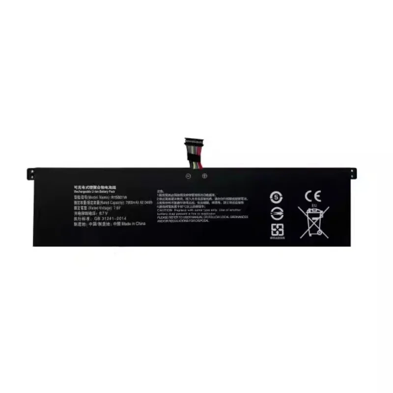High Quality New R15B01W Laptop Battery 7.6V 7900mAh for xiaomi Gaming Laptop Pro 15.6-inch R15B01W 171501-AF Battery