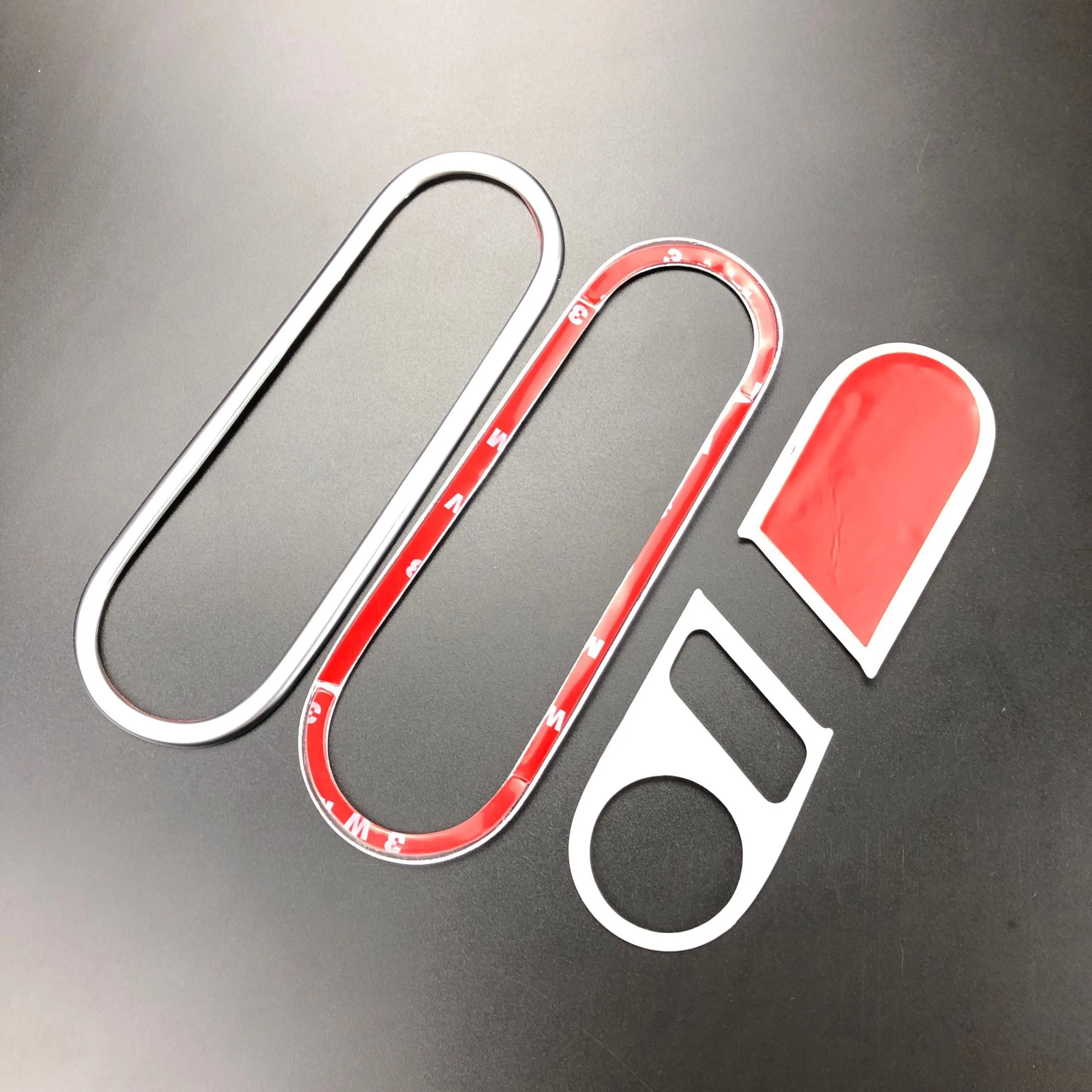 CAR INTERIOR DOOR HANDLE COVER FRAME & LOCK SWITCH TRIM STICKER FOR VOLKSWAGEN BEETLE 2013-2019 AUTO ACCESSORIES