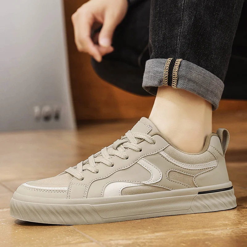 New model Top of the line Soft soled Breathable Durable Anti slip Fashionable Mens shoes Highly crafted Stable grip Simple