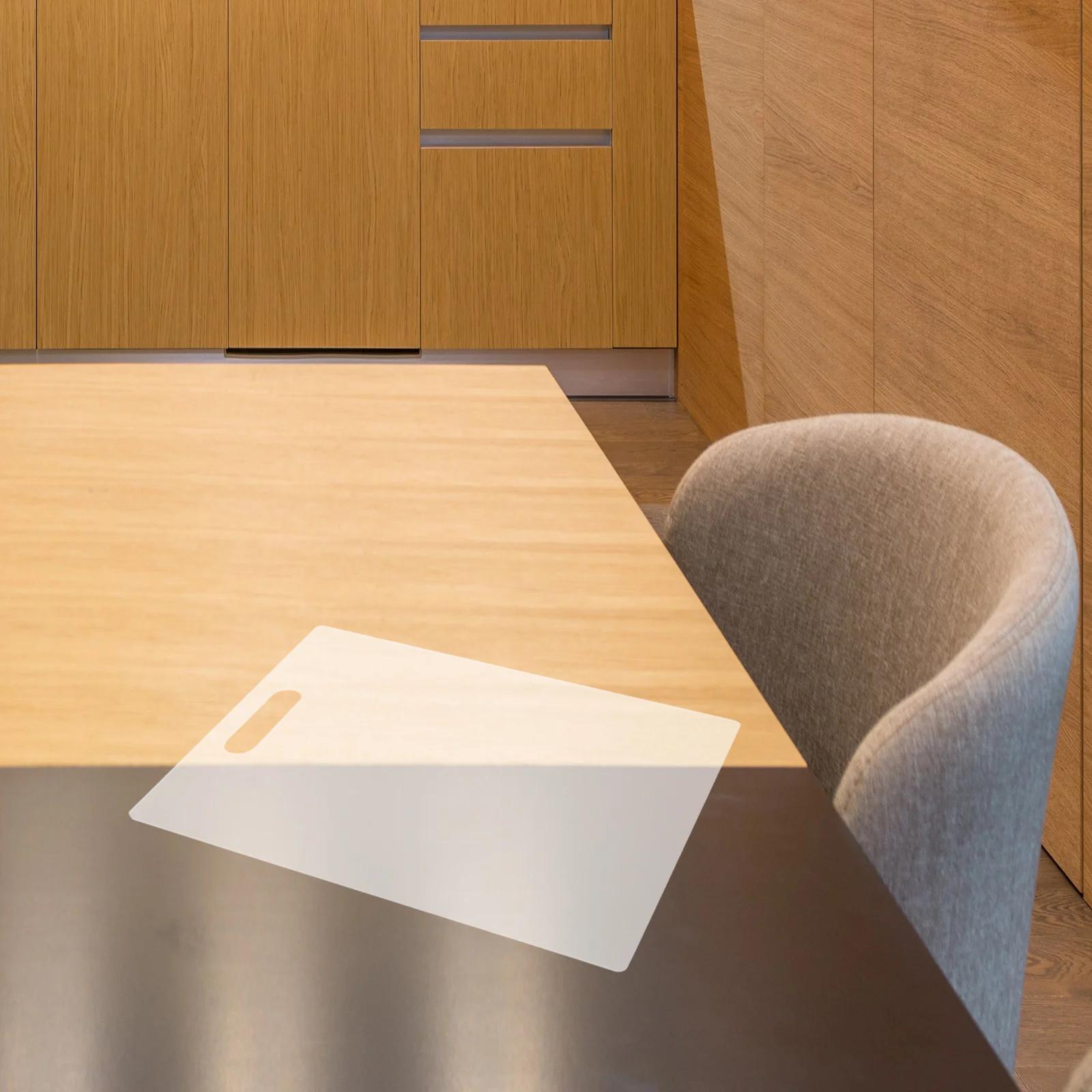 

Large Acrylic Cutting Board Transparent Non-Slip Countertop for Kitchen Food Prep Fruits Vegetables Meat Chopping Board