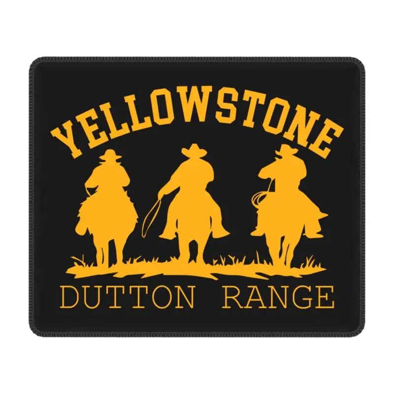 Yellowstone Gamer Mouse Pad Customized Non-Slip Rubber Base Lockedge Mousepad Dutton Ranch Office Laptop Computer PC Table Mat