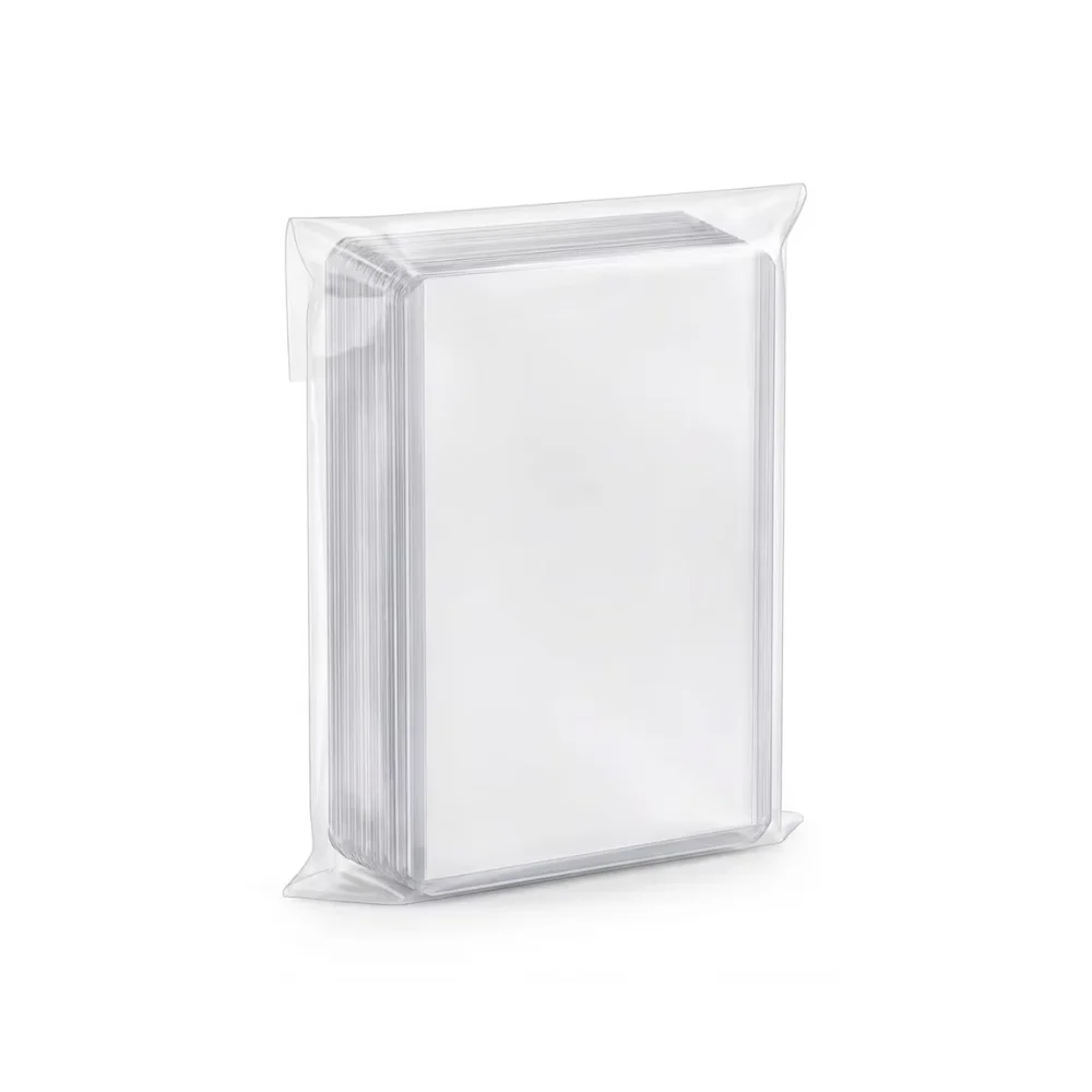 10/25/50 Stück 35PT Starre Kartenhüllen für Koreanische K-Pop Fotokarten Pokemon TCG Klare 3x4" Harte Plastikhüllen Sportkartenhalter