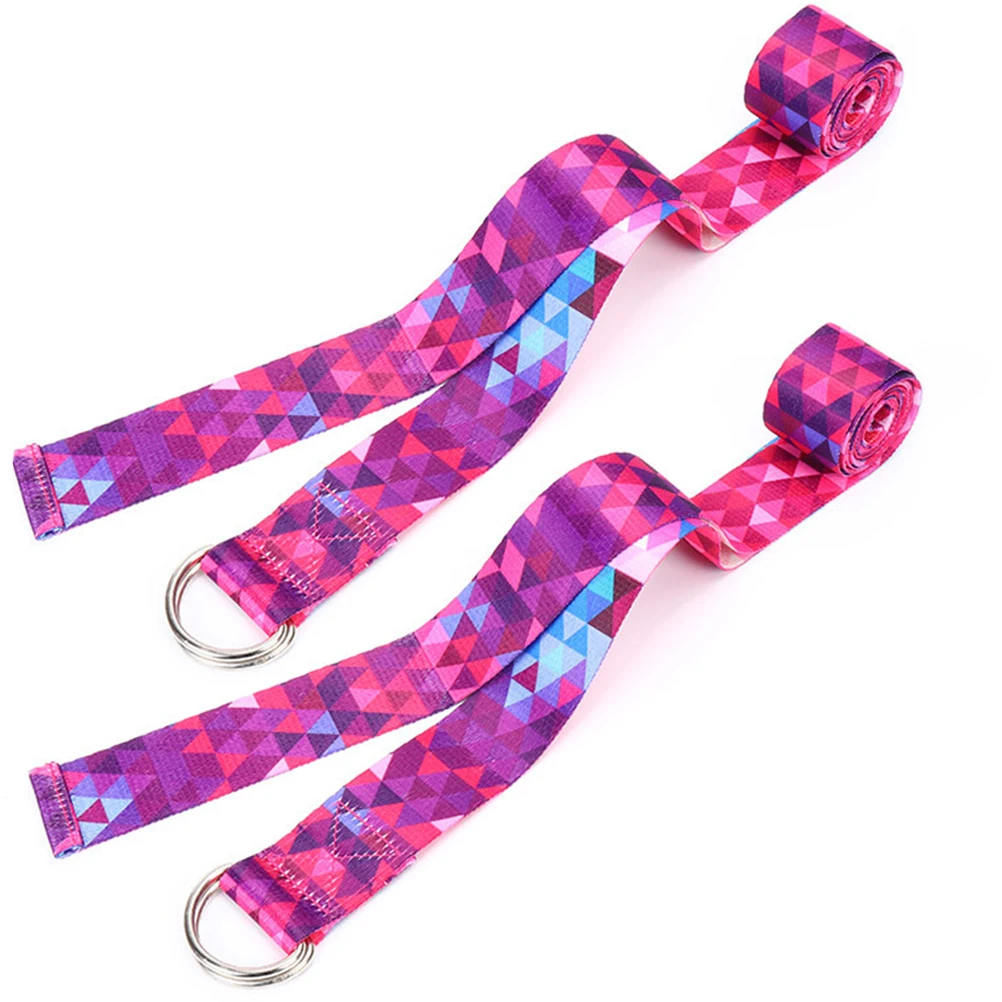 

2pcs Yoga Elastic Band Durable Resistance Exercise Bands Lightweight Tension Bands For Home Sports Stretching Fitness For Women