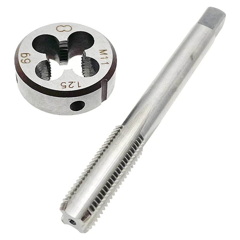 Imagem -05 - Mão Direita Tap And Die Grupo Rosca Métrica Ferramenta de Rosqueamento M11 x 125 M11 x 125
