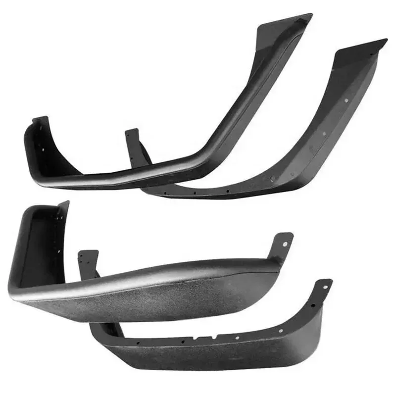Factory Hot Selling 4X4 accessory Body Kit Front and Rear Fender Flares Mudguards Splash Guard Wheel Eyebrow For  Wrangl