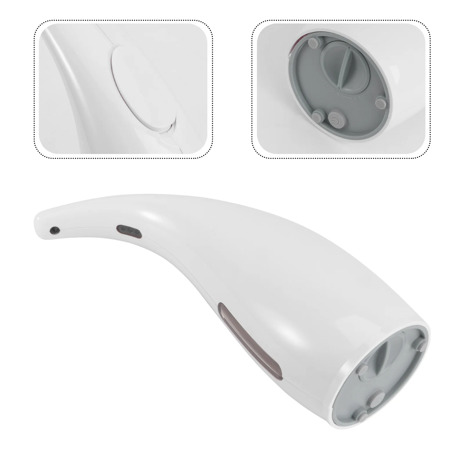 

Touchless Automatic White Abs 1Ml Liquid Soap Dispenser Motion Sensor Hand Free Waterproof For Kitchen Bathroom No Easy