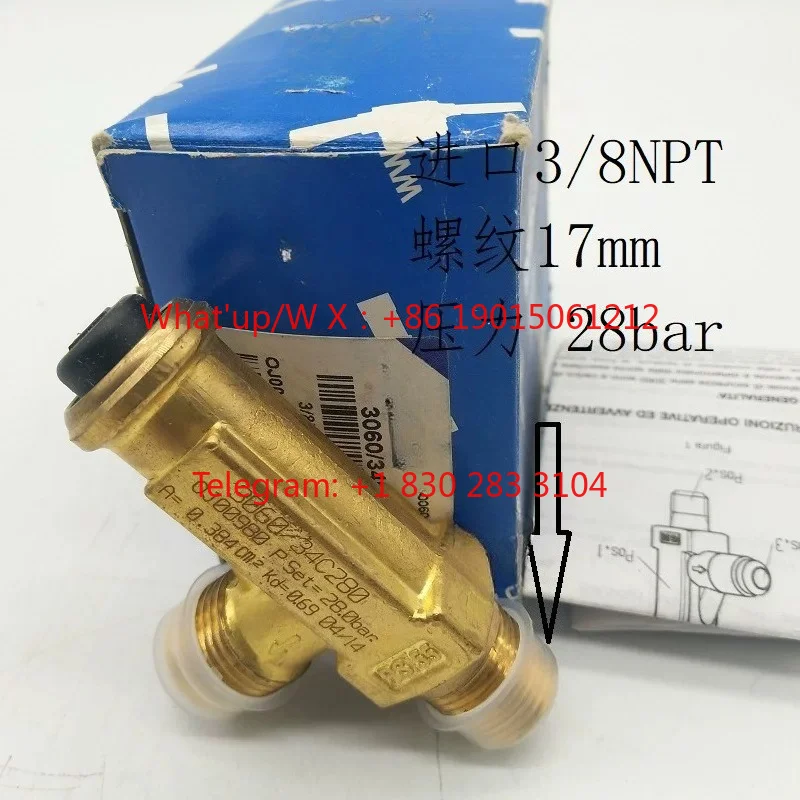 compatible Safety valve 3060/34C240 280 air conditioner, unloading valve 3060/33C280