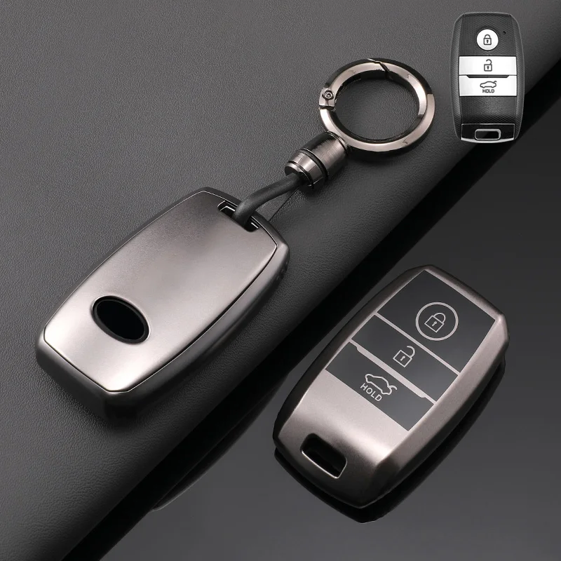 

Car Key Case Cover Keychain for Kia Picanto Sportage 2017 2020 RIO 3 Cerato 4 Soul K5 Ceed Optima Seltos Sorento Accessories
