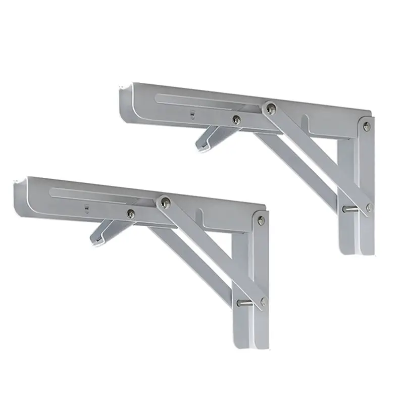

Настенный регулируемый треугольный складной кронштейн ELEG 10 дюймов, усиленная опора для верстака, стола, полки, мебельной фурнитуры