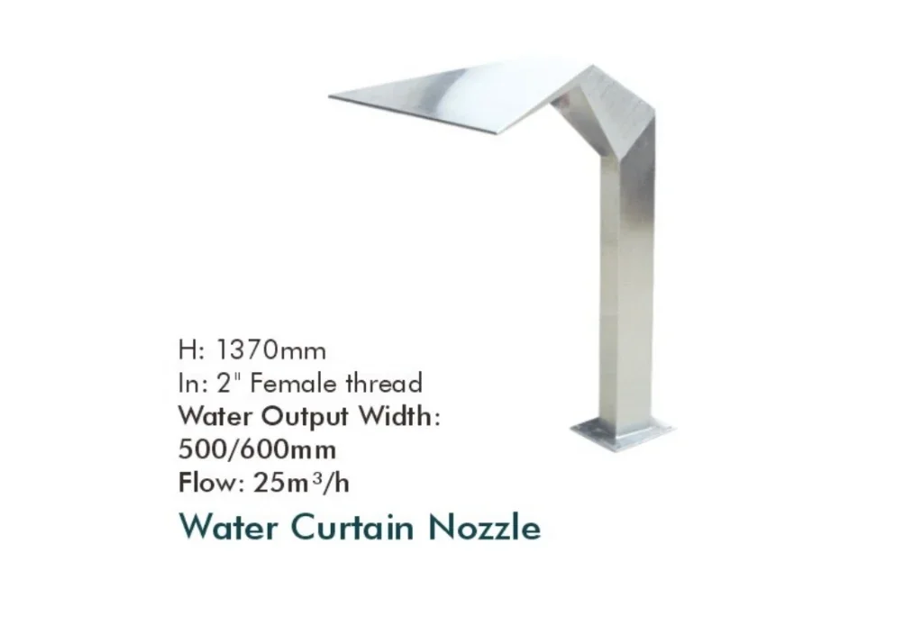 Swimming Pool Spa  Water Curtain Nozzle Swimming Pool Waterfall Pool Curve Fountain