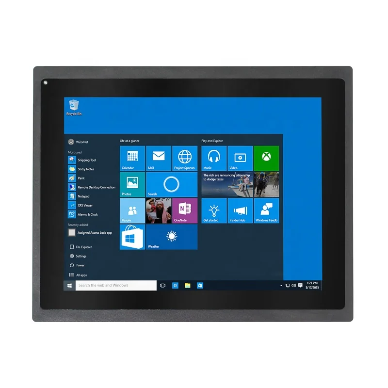 

Sihovision 12 Inch Industrial Panel Monitor 1000nits Multi-points PCAP Touch Screen Monitors