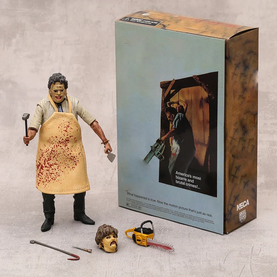 NECA Ultimate Leatherface Joints Moveable Collectable Creative Birthday Gift Toy Doll