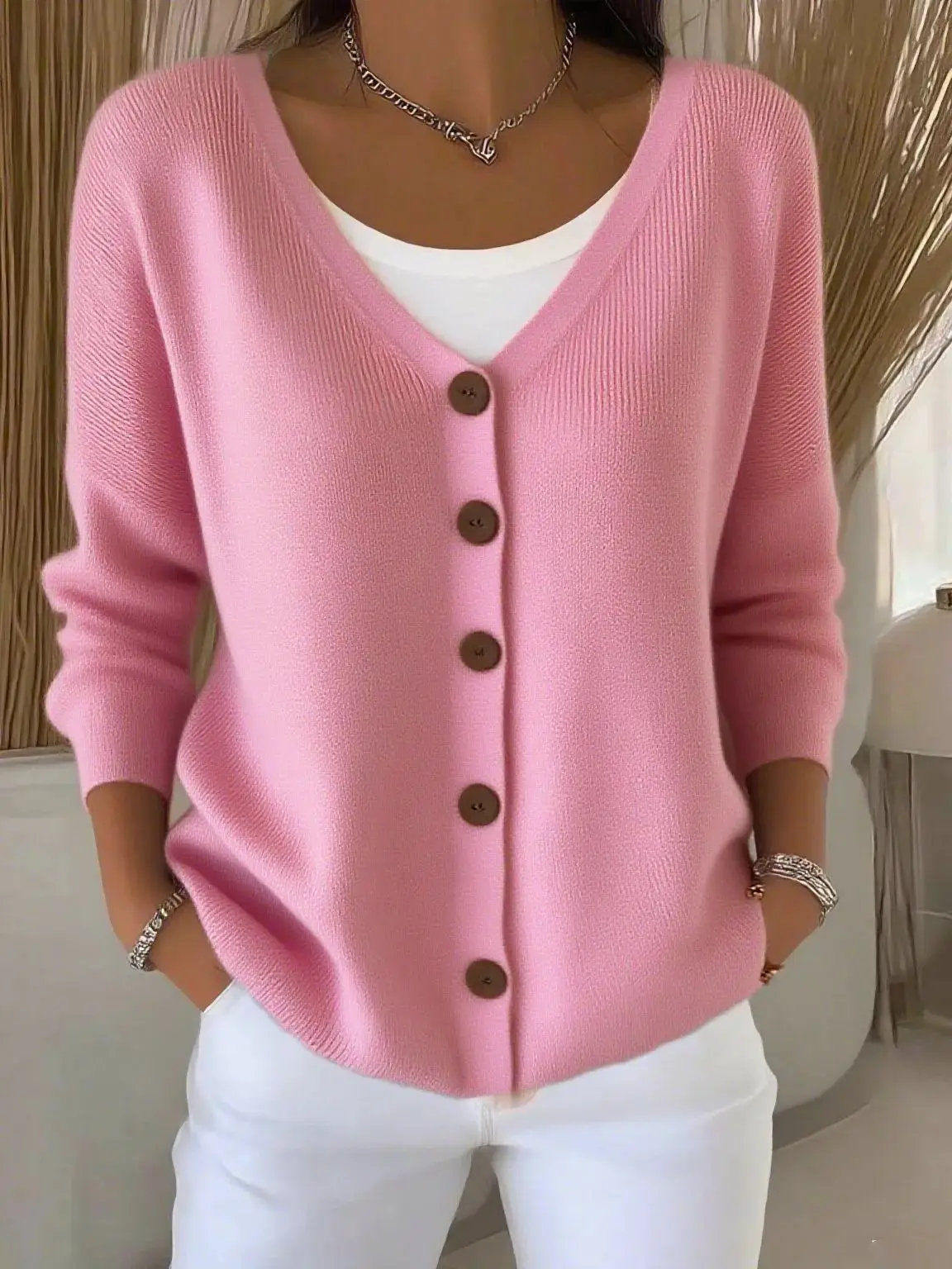 Thumbnail 2 - #95 Best Button Front Cardigans to Buy In 2026