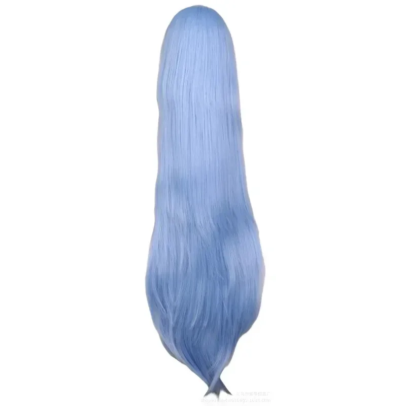 Esdeath شعر مستعار تأثيري Lce الأزرق الاصطناعية شعر مستعار طويل مستقيم Akame Ga Kill! أنيمي Coser لطيف فتاة شعر مستعار عالي الجودة حفلة يومية