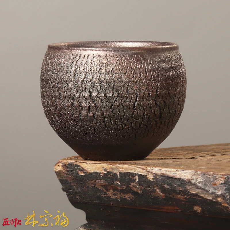 

Fairy Master Handmade Firewood Tea Cup Personal Dedicated Master Cup Single Cup Retro Domestic Kung Fu Teaware Tea Cup