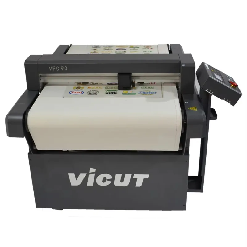Auto Feeding DTF Cutter Digital Paper Cutter 610mm Non-contour Cutting Die Cutting Machine AC Servo Flatbed Cutter