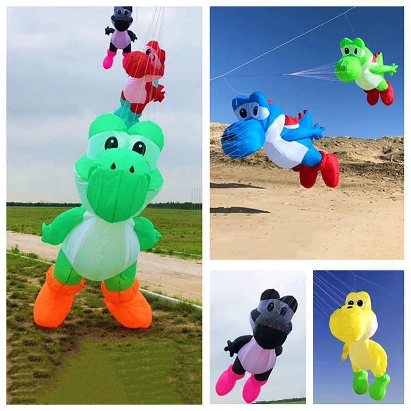 

Free shipping 3m Dragon Kite Pendant Nylon kites Soft kites flying Inflatable Show Kite parachute octopus kite windsurfing flies