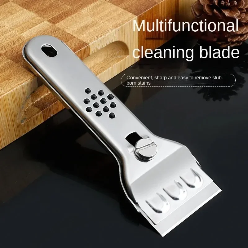 Multifunction Glass Decontamination Shovel Removal Scraper Blades Sets for Wall Floor Tile Kitchen Stove Household Cleaning Tool