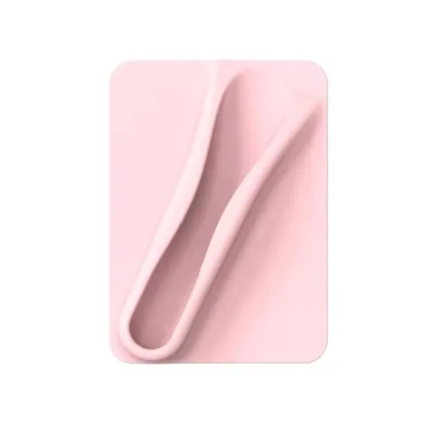 Siliconen lippenhouder, lippenstift houder, lippenbalsem houder, telefoonhoesje, universele lippenbalsemhouder, zelfklevend.