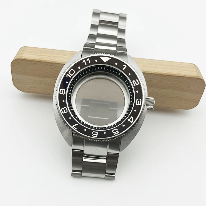 

New NH35 Case SKX 6105 6309 Turtle Abalone For NH35 NH36 4R 7S Automatic Movement Stainless Steel Thickened Strap Watch Case