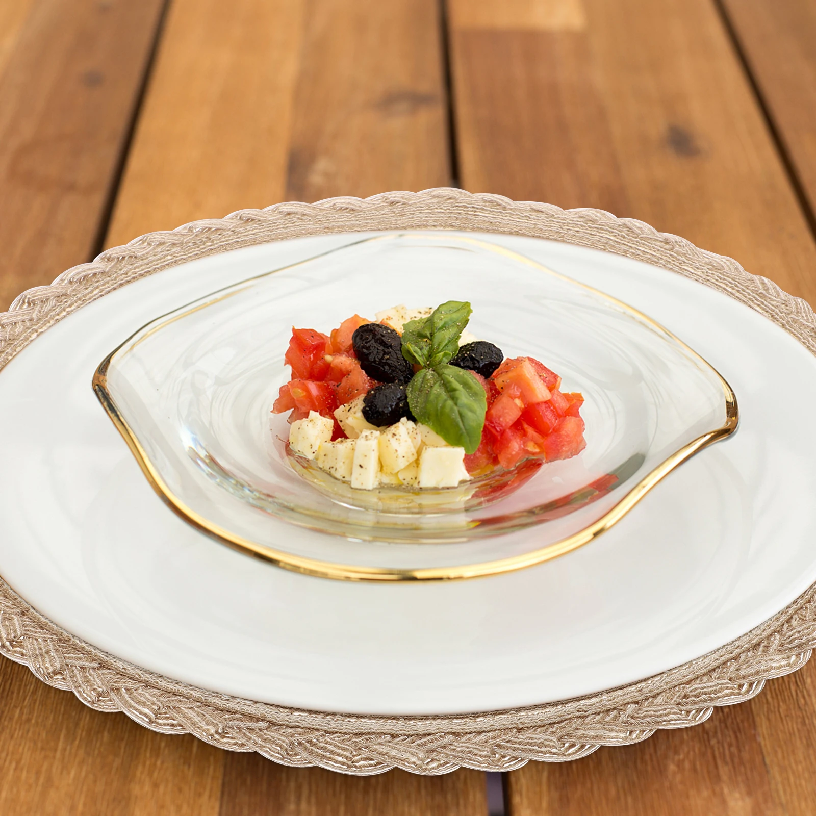 

2Pcs Simple Round Dish Pads Fine Weaving Non-Slip Coasters Heat Proof Pads for Table Adornment Home Decor Supplies