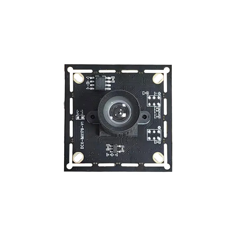 Modulo telecamera HD da 8 MP Messa a fuoco fissa Telecamera grandangolare per riconoscimento facciale/scansione dei documenti Chip IMX179 Unità USB gratuita
