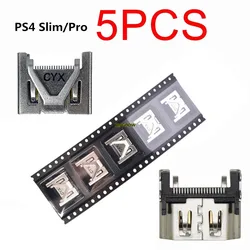 5PCS 10PCS Original NEW Hdmi-Compatible Port Socket Interface Connector Replacement For Sony PlayStation 4 PS4 Slim PS4 Pro