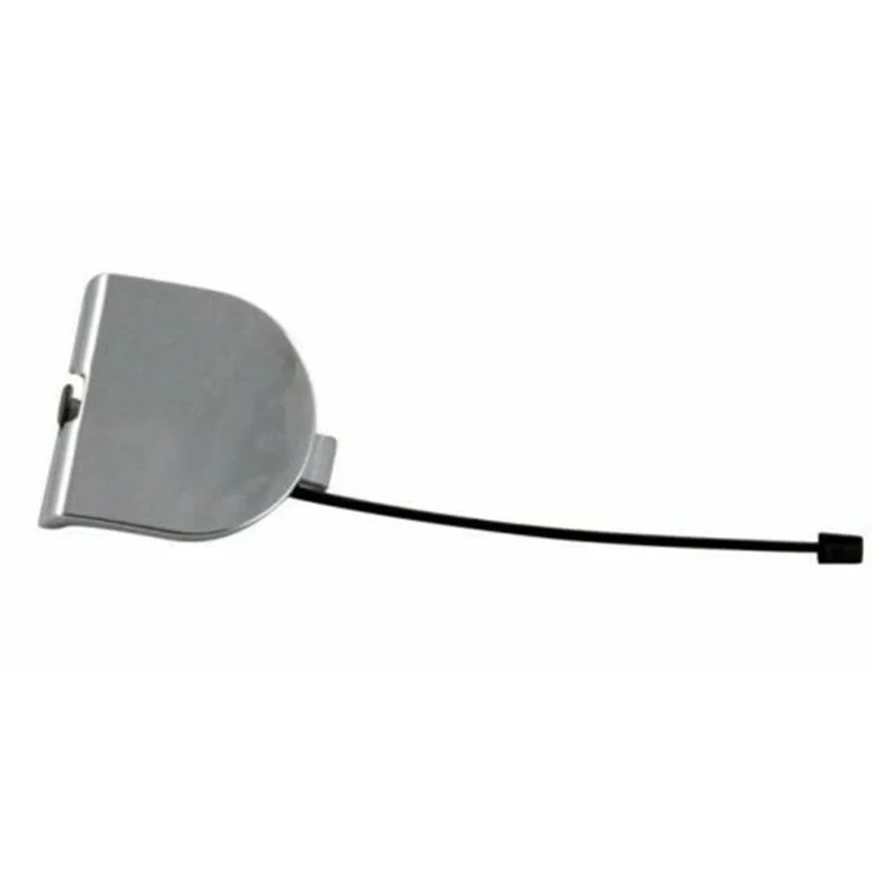 Full Chrome Rear Bumper Towing Eye Hook Cover Cap 735455393 Perfect Direct Replacement Exterior Trim Parts For Fiat 500 07-12