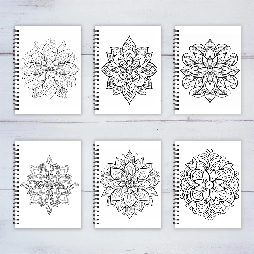 Jimsonweed Coloring Book for Adults - 8.3x 11.2 Inch 22 Page Coloring Book - Helps Reduce Stress and Ease Emotions