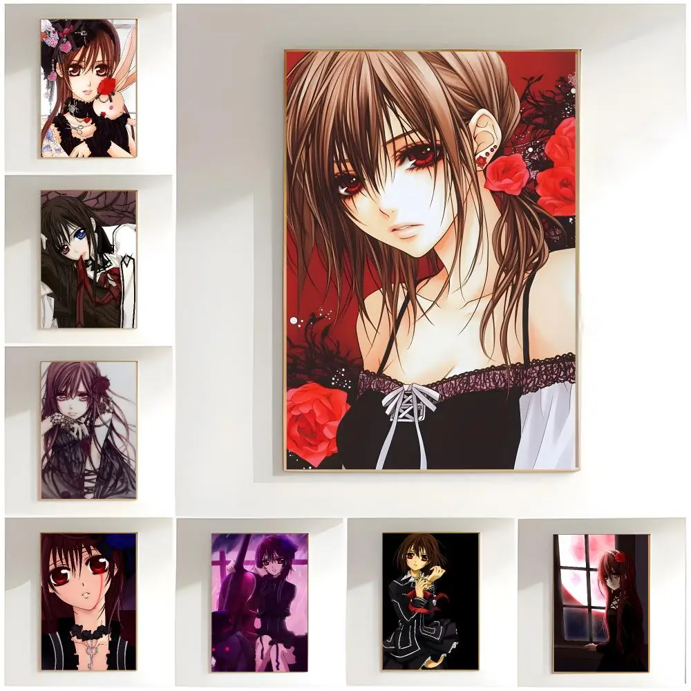 dark fantasy Vampire Knight Poster Classic Wall Art  Home Decor  Peel and Stick Unframed