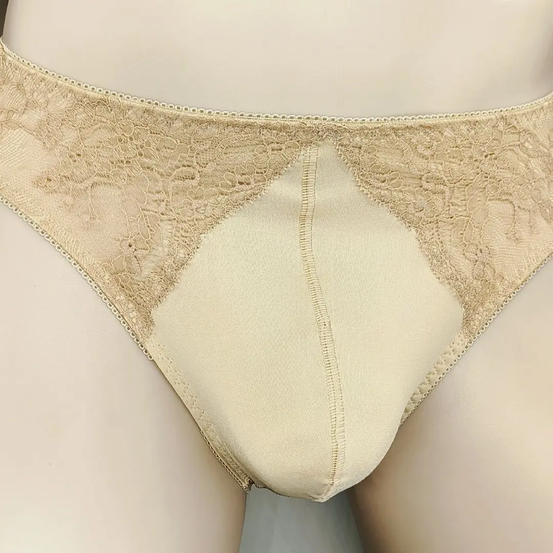 남자의 피부색 노란색 카치 레이스 팬티 시시 팬티 라이브 쇼 댄스 BF 선물 FKK 파티 프라이빗