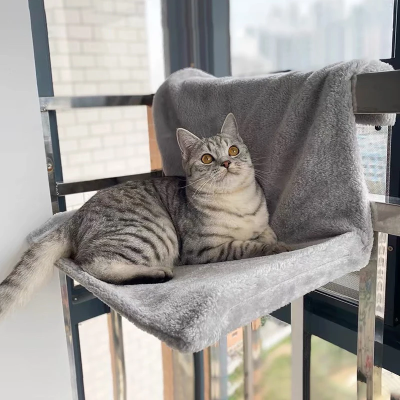 

Customizable Hanging Cat Bed Removable Cat Hammock Pet Luxury Radiator Beds Nest With Strong Durable