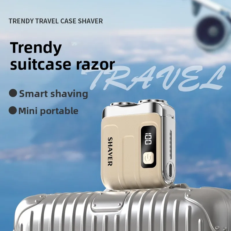 HUIBAOGE NewMINIElectric portable home-use silent small digital display shaver, ultra-clean