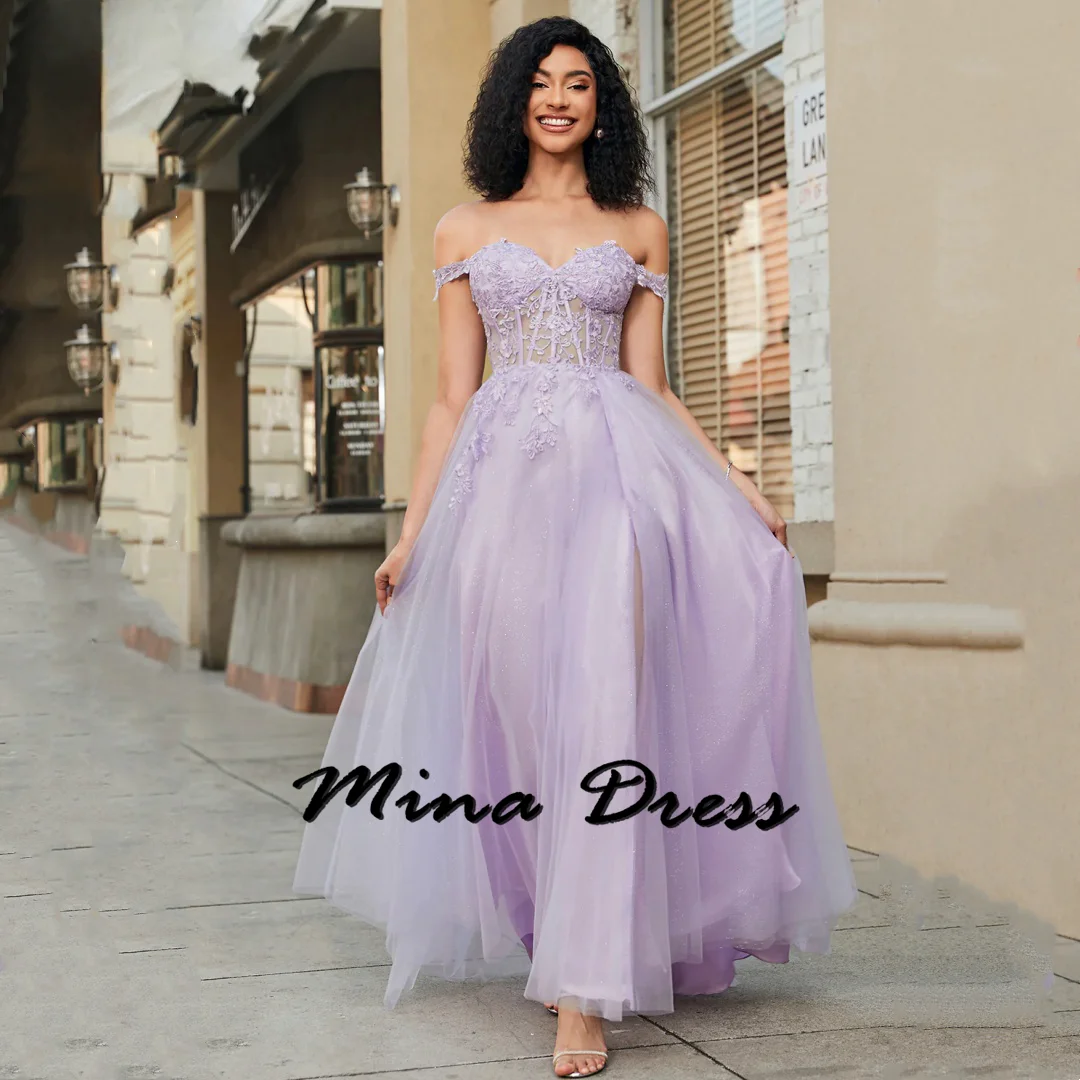 

Mina Customized Backless Evening Dresses Woman Elegant Womens Party Dresses for Formal Occasions Spaghetti Straps Sleeveless