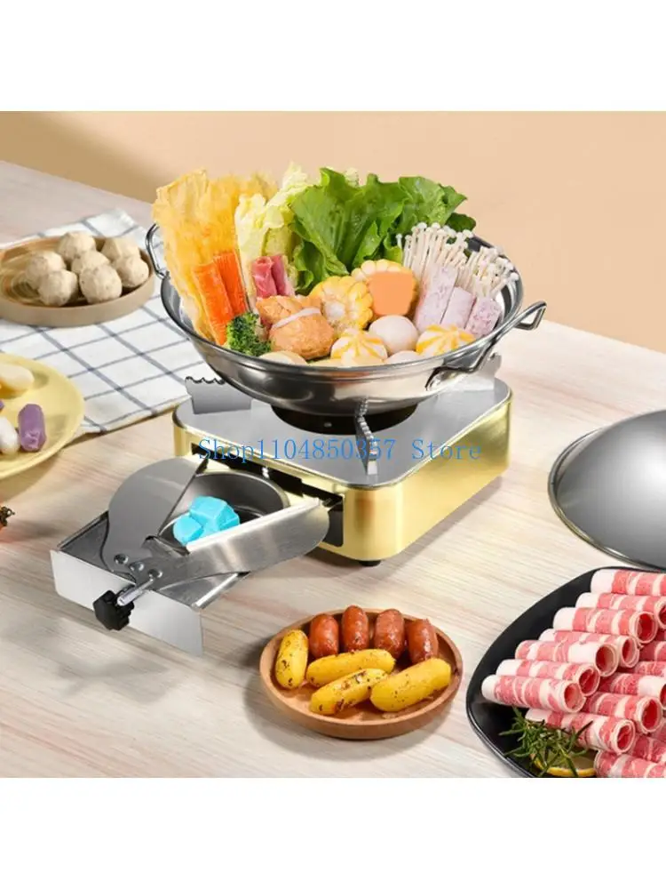 Quality Stainless Steel Alcohols Stove Practical Drawer for Travel and Picnics with Easy Cleaning and High Power Output