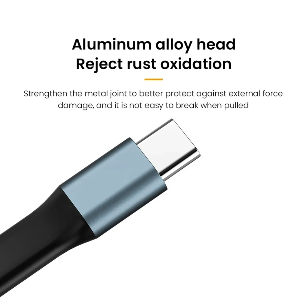 Y45A-PD65W USB Type C to Type-C Cable Mini Keychain Portable 3A Fast Charging Type-C Short Data Cable for Type-C Devices