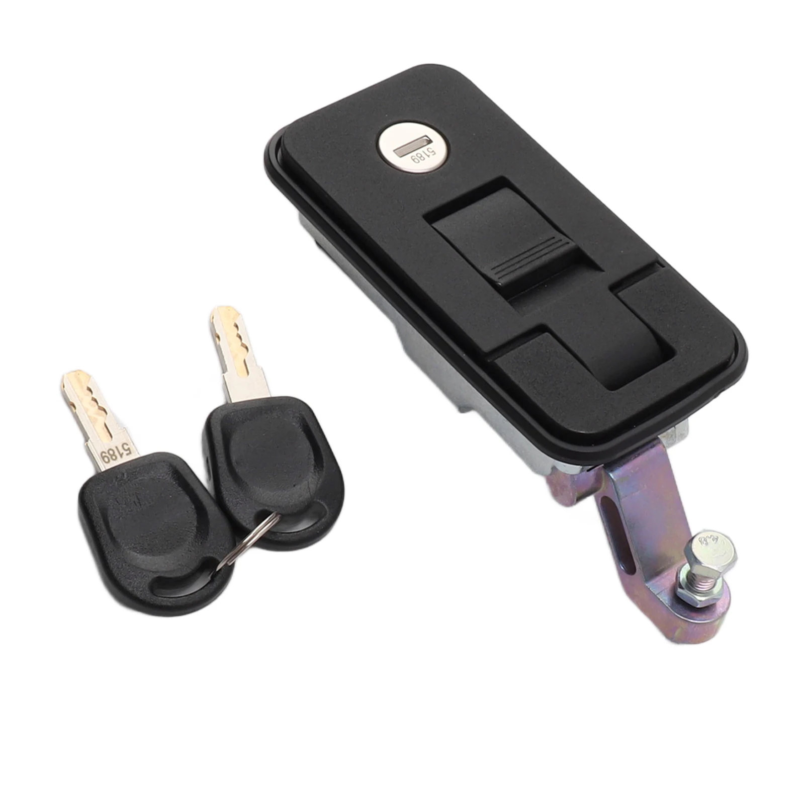 Compression Latch Adjustable Lever Hand Compression Latchs with 2 Keys 3.7 X1.8in for Rv Trailers Campervans Caravans