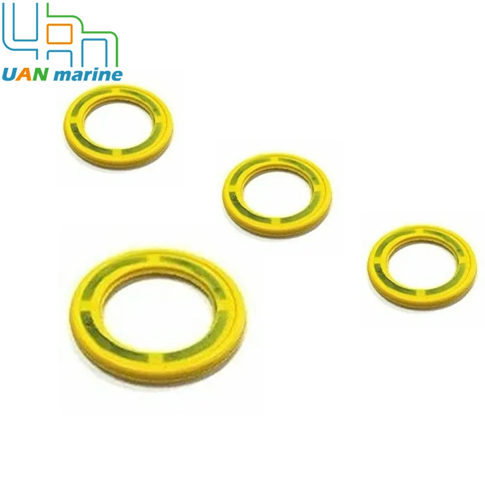 26-830749 26-8M0204693 Oil Drain Plug Seal Washer For Mercury 30 35 40 50 60 HP 26-8M0007119 18-24301-9